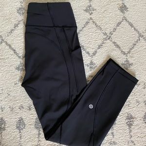 Lululemon Time to Sweat Crop 23" size 6